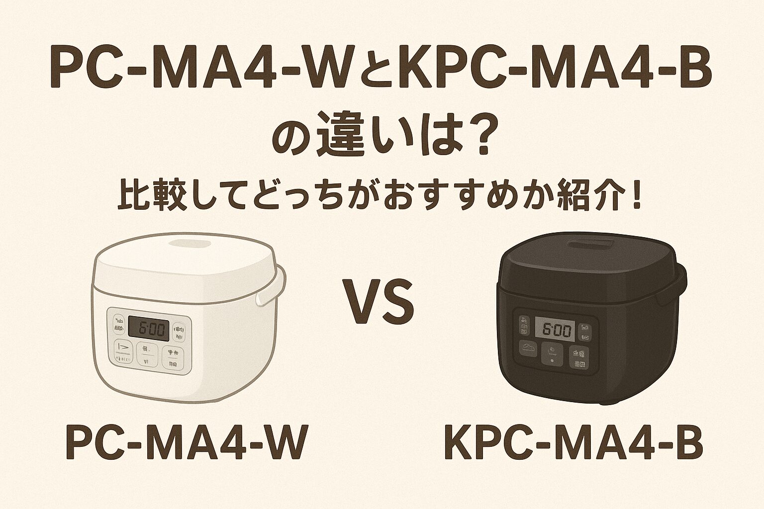 PC-MA4とPMPC-MA4の違いは？比較してどっちがおすすめか紹介！