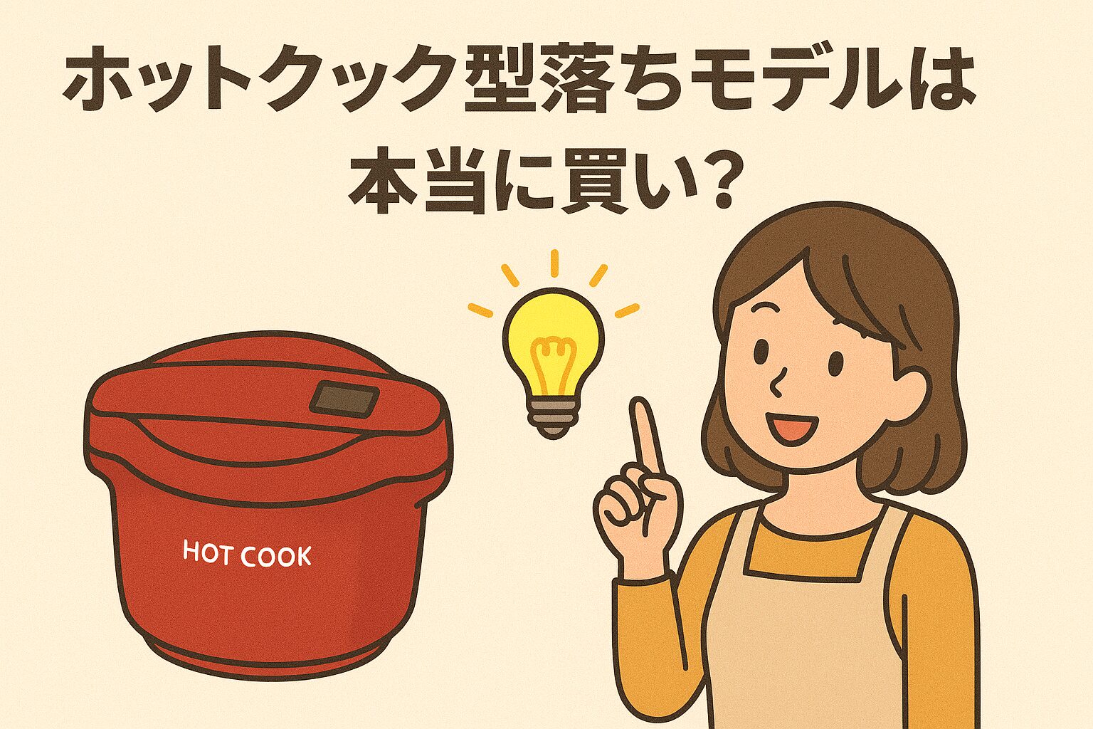 ホットクックの型落ちモデルは本当に買い？現行品との違いと失敗しない見分け方